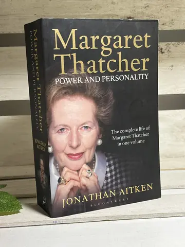 Margaret Thatcher: Power and Personality — Jonathan Aitken, polovna knjiga