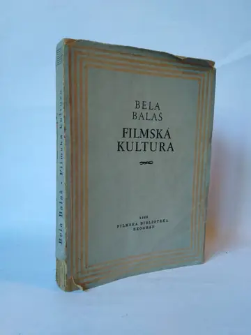 Filmska kultura — Bela Balaš, polovna knjiga