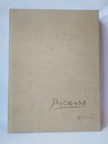 Picasso — monografija — Hans L. C. Jaffe, polovna knjiga