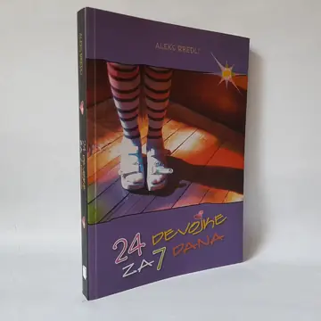 24 devojke za 7 dana — Aleks Bredli, polovna knjiga