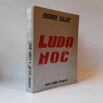 Luda noć — Đorđe Gajić, polovna knjiga