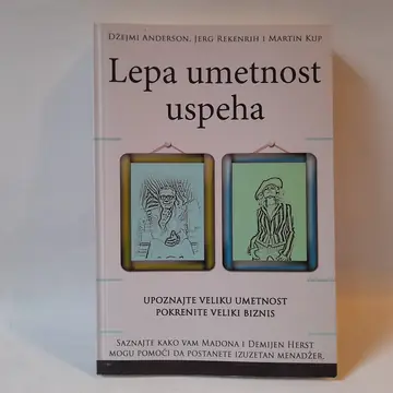 Lepa umetnost uspeha — Džejmi Anderson, polovna knjiga