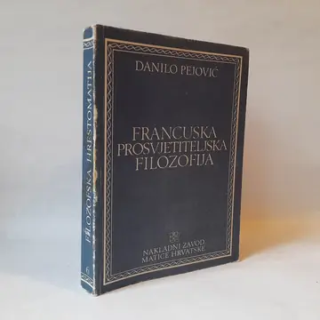 Francuska prosvetiteljska filozofija — Danilo Pejović, polovna knjiga
