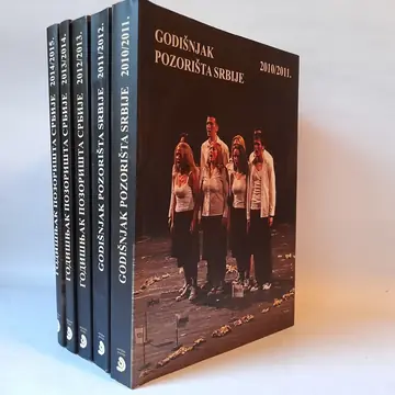 Godišnjak pozorišta Srbije 2010/2015, polovna knjiga