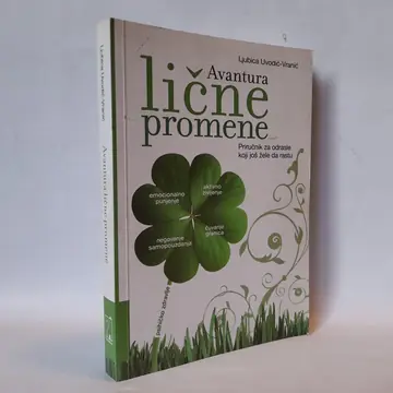 Avantura lične promene — Ljubica Uvodić Vranić, polovna knjiga