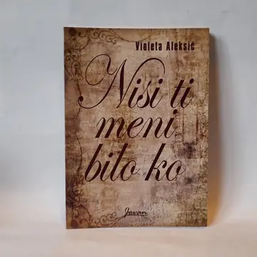 Nisi ti meni bilo ko — Violeta Aleksić, polovna knjiga