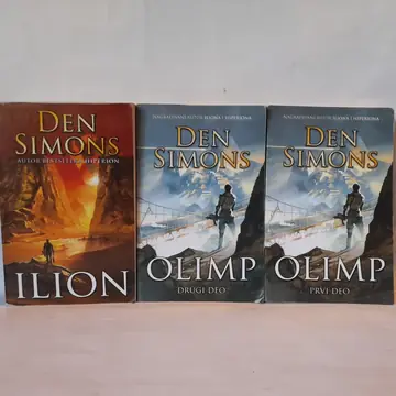 Ilion i Olimp (1—2) — Den Simons, polovna knjiga