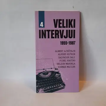 Veliki intervjui 4 (1955—1987), polovna knjiga