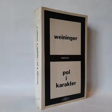 Pol i karakter — Oto Vajninger, polovna knjiga