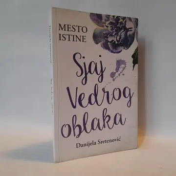 Sjaj vedrog oblaka — Danijela Sretenović, polovna knjiga