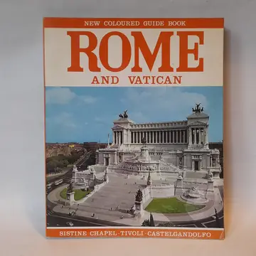 Rome and Vatican, polovna knjiga