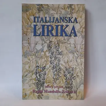 Italijanska lirika — Rajna Mandolfo Živković, polovna knjiga
