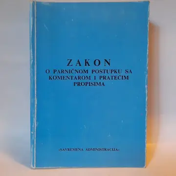 Zakon o parničnom postupku sa komentarom, polovna knjiga