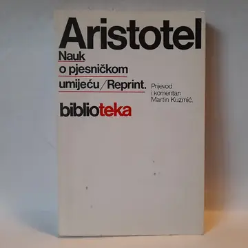 Nauk o pjesničkom umijeću — Aristotel, polovna knjiga