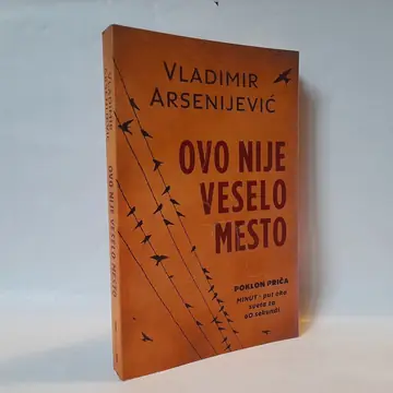 Ovo nije veselo mesto — Vladimir Arsenijević, polovna knjiga