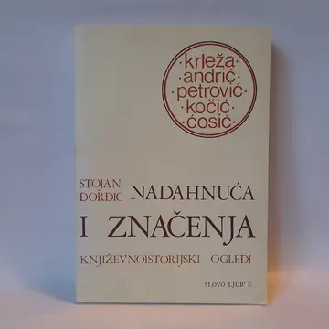 Nadahnuća i značenja, polovna knjiga