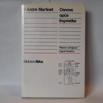 Osnove opšte lingvistike — Andre Martine, polovna knjiga
