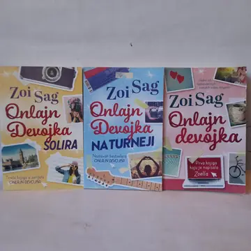 Onlajn devojka (trilogija) — Zoi Sag, polovna knjiga