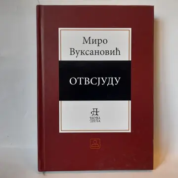 Otvsjudu — Miro Vuksanović, polovna knjiga