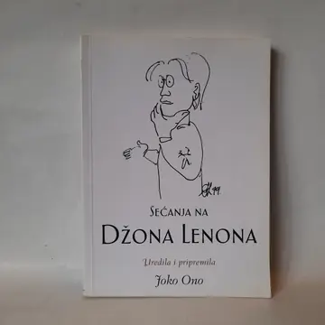 Sećanja na Džona Lenona — Joko Ono, polovna knjiga