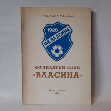 Fudbalski klub Vlasina — Stanislav L. Gorunović, polovna knjiga