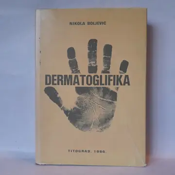 Dermatoglifika — Nikola Boljević, polovna knjiga