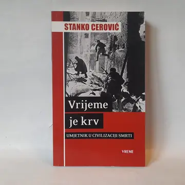 Vrijeme je krv — Stanko Cerović, polovna knjiga