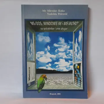 MS-DOS, Windows 98 i MS-Word za početnike i one druge, polovna knjiga