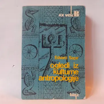 Ogledi iz kulturne antropologije — Edvard Sapir, polovna knjiga