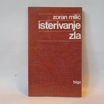 Isterivanje zla — Zoran Milić, polovna knjiga