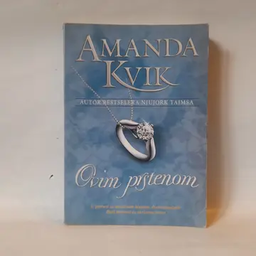 Ovim prstenom — Amanda Kvik, polovna knjiga