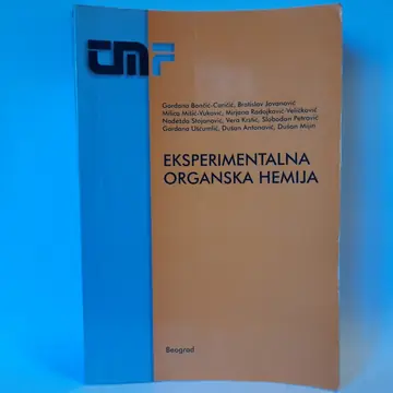 Eksperimentalna organska hemija, polovna knjiga