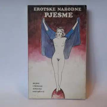 Erotske narodne pjesme — Zdravko Krstanović (priredio), polovna knjiga