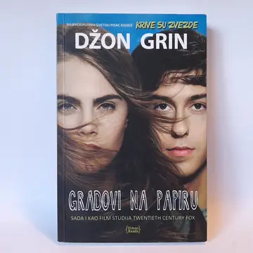 Gradovi na papiru — Džon Grin, polovna knjiga
