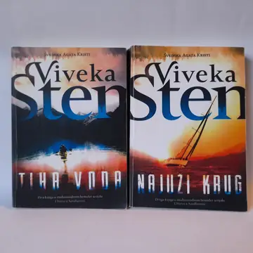 Najuži krug i Tiha voda — Viveka Sten, polovna knjiga