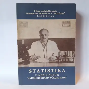 Statistika u medicinskom naučnoistraživačkom radu, polovna knjiga