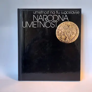 Narodna umetnost, umetnost na tlu Jugoslavije, polovna knjiga