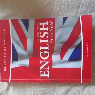 First Year English — Silva Mitrović, polovna knjiga
