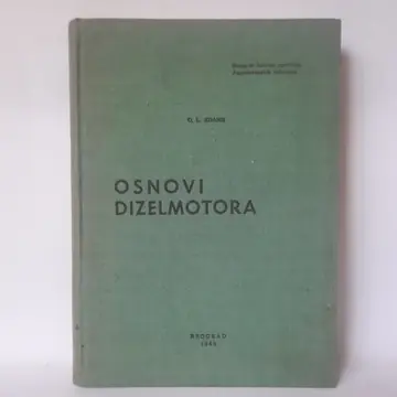 Rad i održavanje dizel motora — O. L. Adams, polovna knjiga