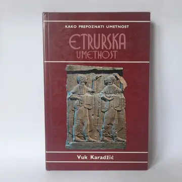 Etrurska umetnost, polovna knjiga