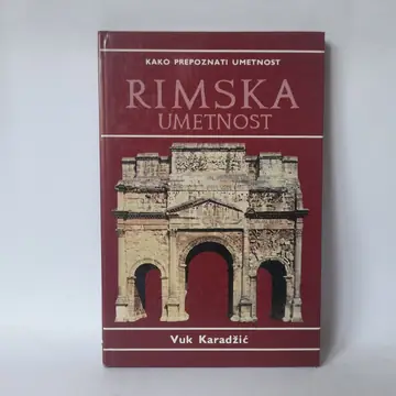 Rimska umetnost, kako prepoznati umetnost, polovna knjiga