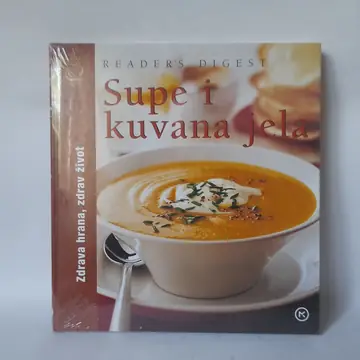 Zdrava hrana - zdrav život: supe i kuvana jela, polovna knjiga