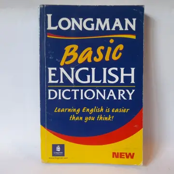 Longman Basic English Dictionary, polovna knjiga