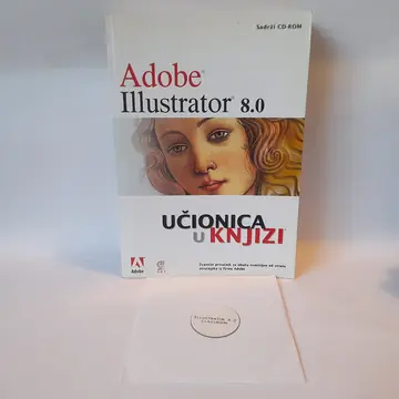 Adobe Illustrator CS - učionica u knjizi (+ CD), polovna knjiga