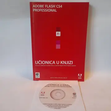 Adobe Flash CS4 Professional - učionica u knjizi (+ CD), polovna knjiga