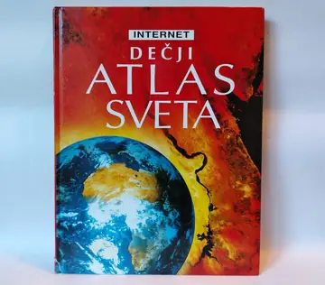 Internet dečji atlas sveta, polovna knjiga
