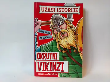 Užasi istorije - Okrutni Vikinzi — Teri Deri, polovna knjiga