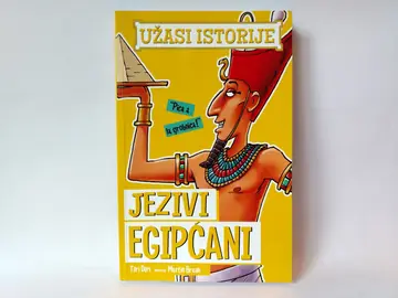 Užasi istorije - Jezivi Egipćani — Teri Deri, polovna knjiga