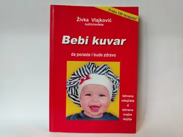 BEBI KUVAR (preko 150 recepata) — Živka Vlajković, polovna knjiga