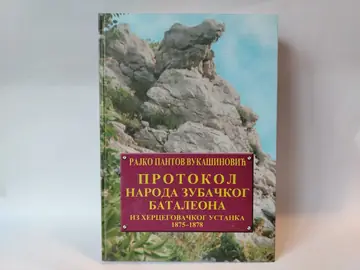 Protokol naroda zubačkog — Rajko Pantov Vukašinović, polovna knjiga